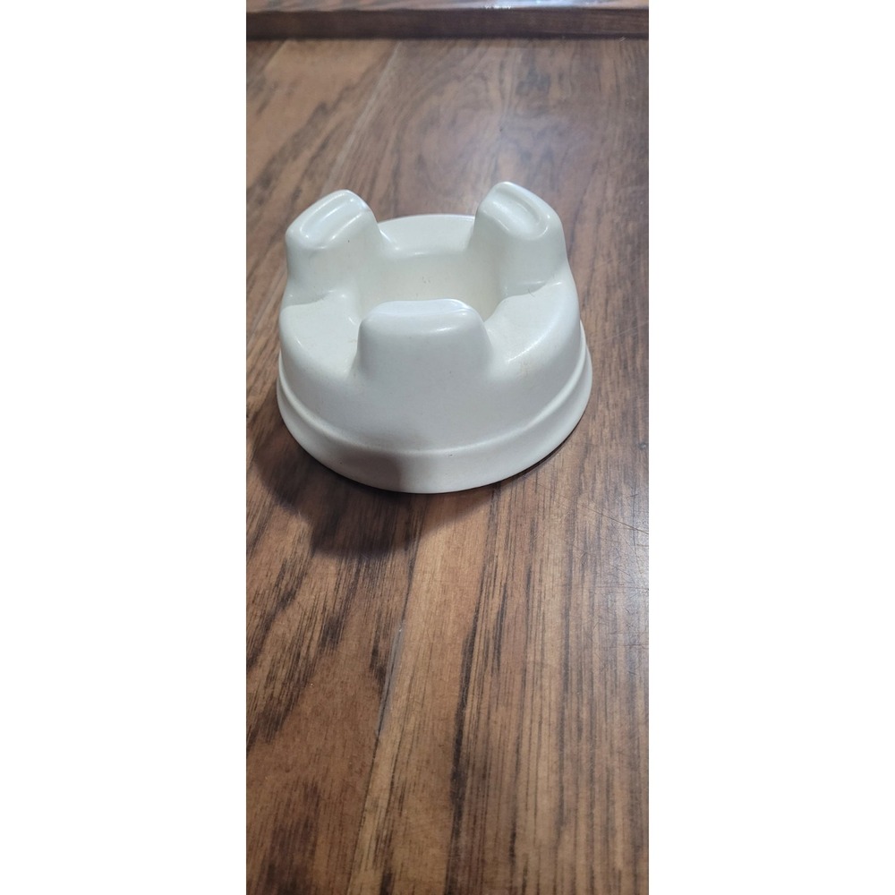 Vintage Pfaltzgraff Yorktown Butter Warmer Base Smooth With Blue Floral Design - Picture 2 of 6